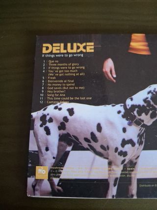 CD Deluxe, if things were to go wrong