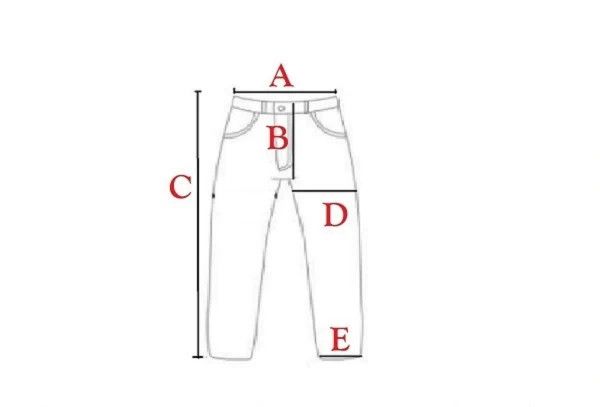 Refrigue pantaloni jeans uomo taglia 50 XL