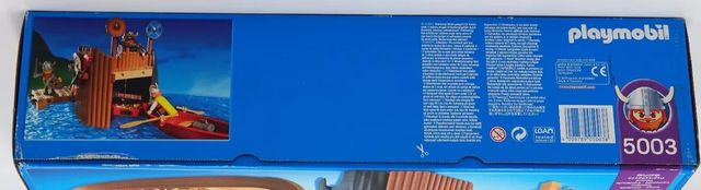 Playmobil Drakar vikingos y campamento