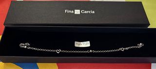 Pulsera plata ley Fina García