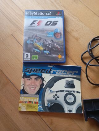 Juego completo PS2  F1 05 con volante