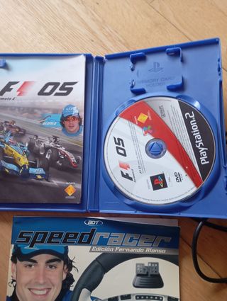 Juego completo PS2  F1 05 con volante