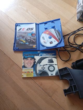 Juego completo PS2  F1 05 con volante