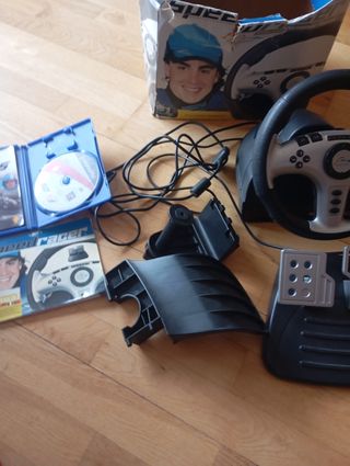 Juego completo PS2  F1 05 con volante