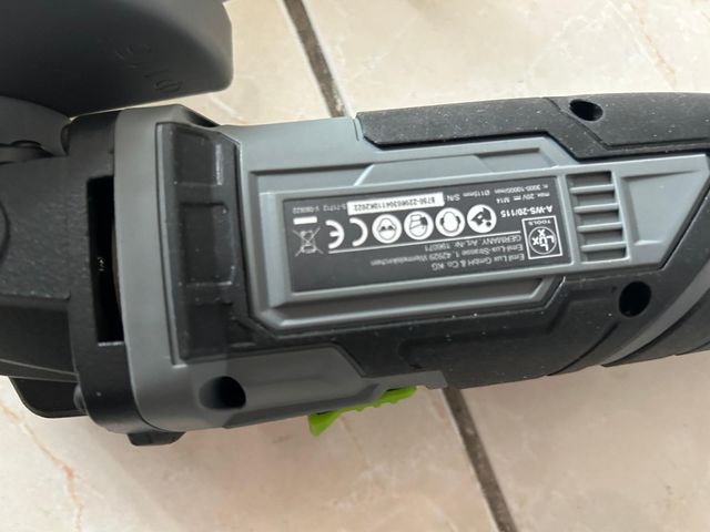 Smerigliatrice angolare a batteria LUX 1 da 20 V