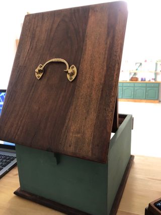 Joyero antiguo madera