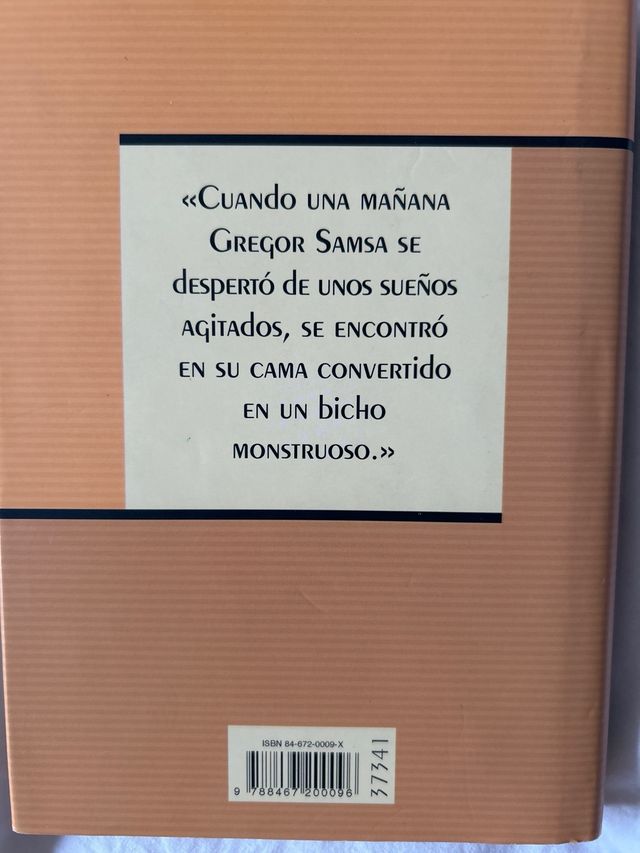 “la” Transformación Frank Kafka