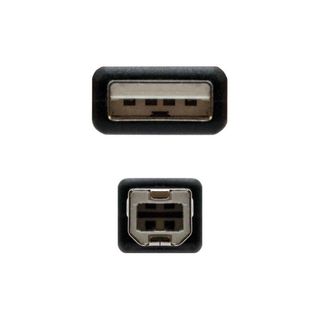 Nanocable Cable De Impresora Usb-A 2.0 Macho A Usb-B Macho 1.80m
