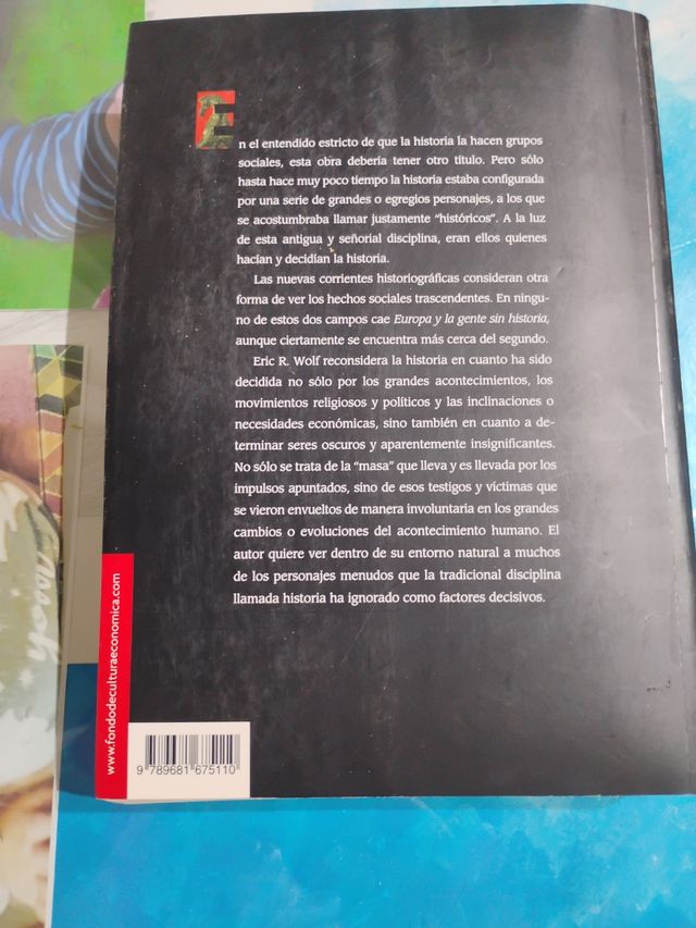 Libro UNED. "EUROPA y la gente sin historia".
