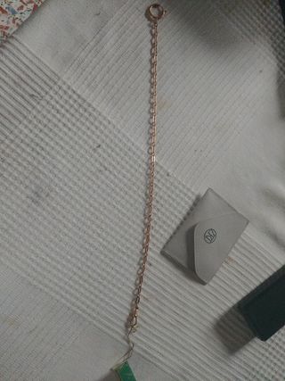 Pulsera chapada en oro