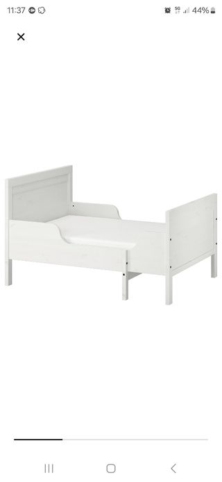 Cama SUNDVIK IKEA  Y COLCHON  (EXTENSibl