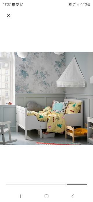 Cama SUNDVIK IKEA  Y COLCHON  (EXTENSibl