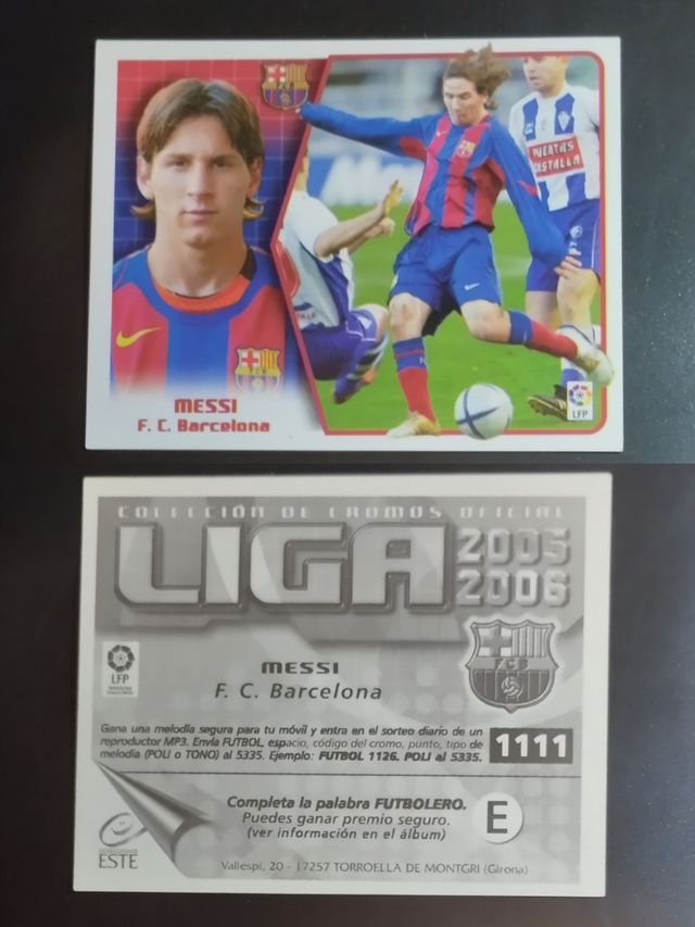 Cromo MESSI