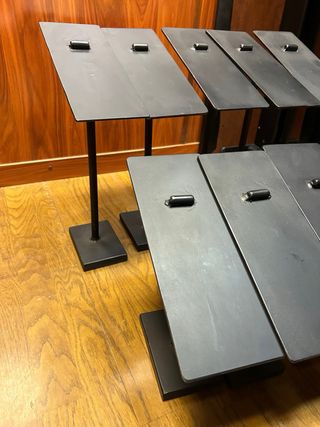 Expositor de hierro para zapatos