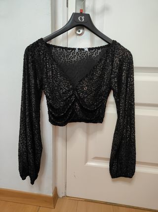 Top/blusa animal print
