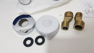 Batería de fregadero de pares Sauco de 110 cm