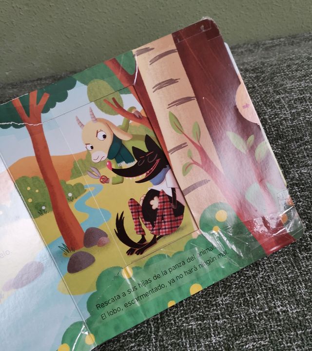 Lote. Libros infantiles, mi primer puzzle