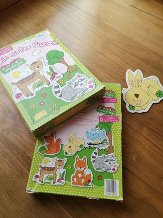 Lote. Libros infantiles, mi primer puzzle