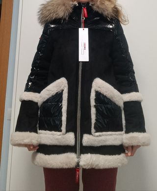 Abrigo parka invierno de plumas Dichi