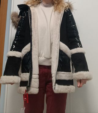 Abrigo parka invierno de plumas Dichi