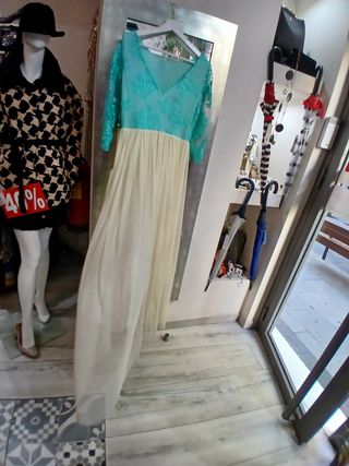 Vestido elegante largo,  de fiesta