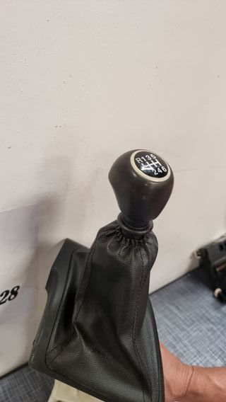 Pomo y funda cuero palanca cambios citroen jumper