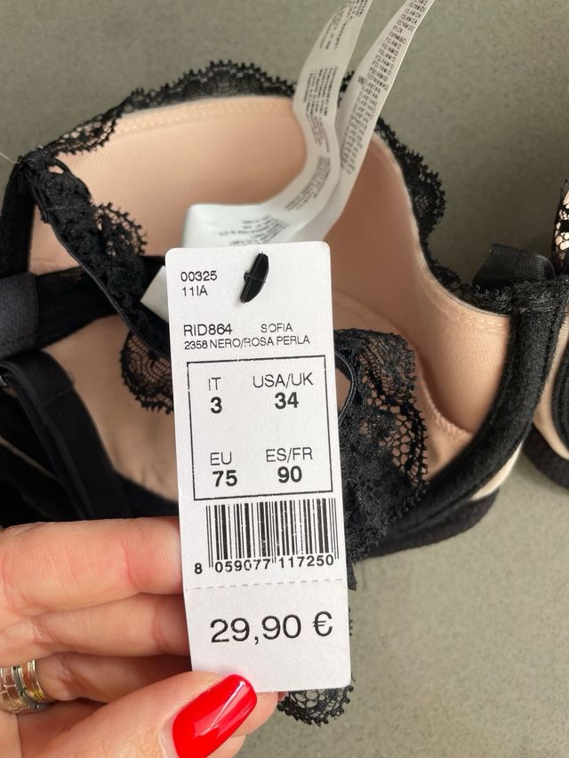 Sujetador intimissimi