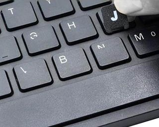 PEGATINA PARA CONVERTIR TECLADO EN IDIOMA FRANCÉS NEGRO