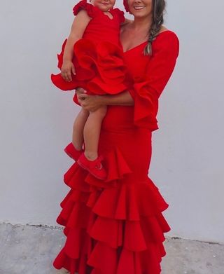 Vestido flamenca madre e hija