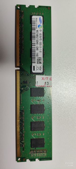 4 GB MEMORIA DDR3 PC3 10600