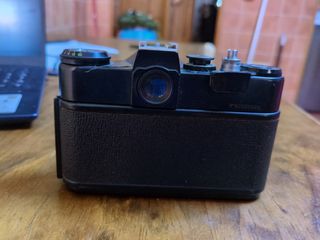 Cámara zenit en y objetivo