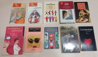 Novelas y libros variados