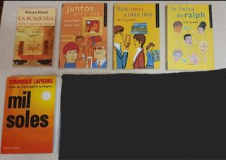 Novelas y libros variados