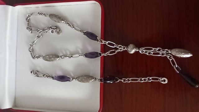 Conjuntos collar y pulsera viceroy plata