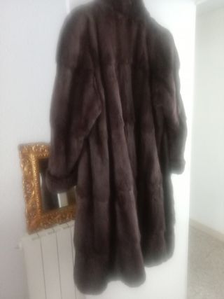 Abrigo de piel
