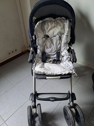 Sillita jane con capazo y bolso
