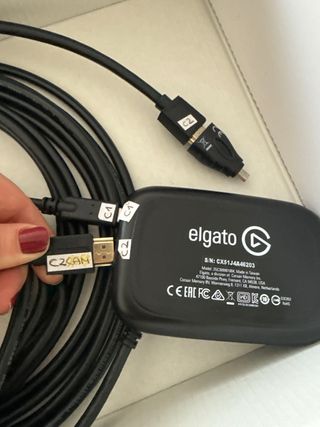 Capturadora Elgato HD60 S