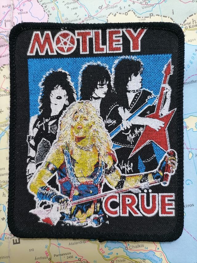 MOTLEY CRUE , Vecchia Patch anni 80