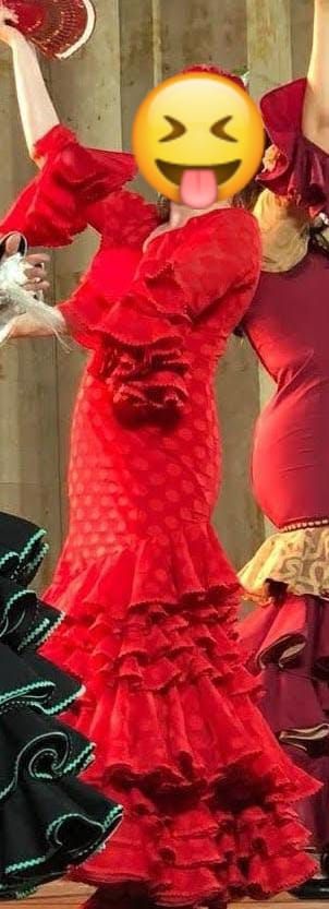 Traje de flamenca 