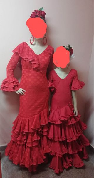 Traje de flamenca 