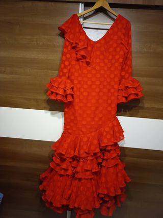 Traje de flamenca 
