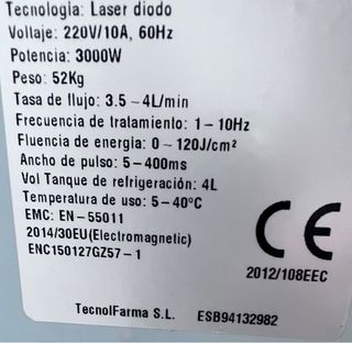 Depilacion Laser Diodo y Shr / Bm100 / Profes