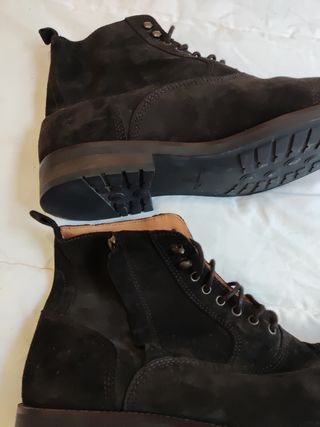 Botines Serraje Massimo Dutti 