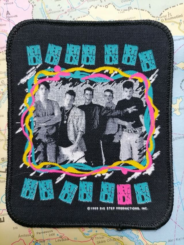 NEW KIDS ON THE BLOCK , Vecchia Patch 1989