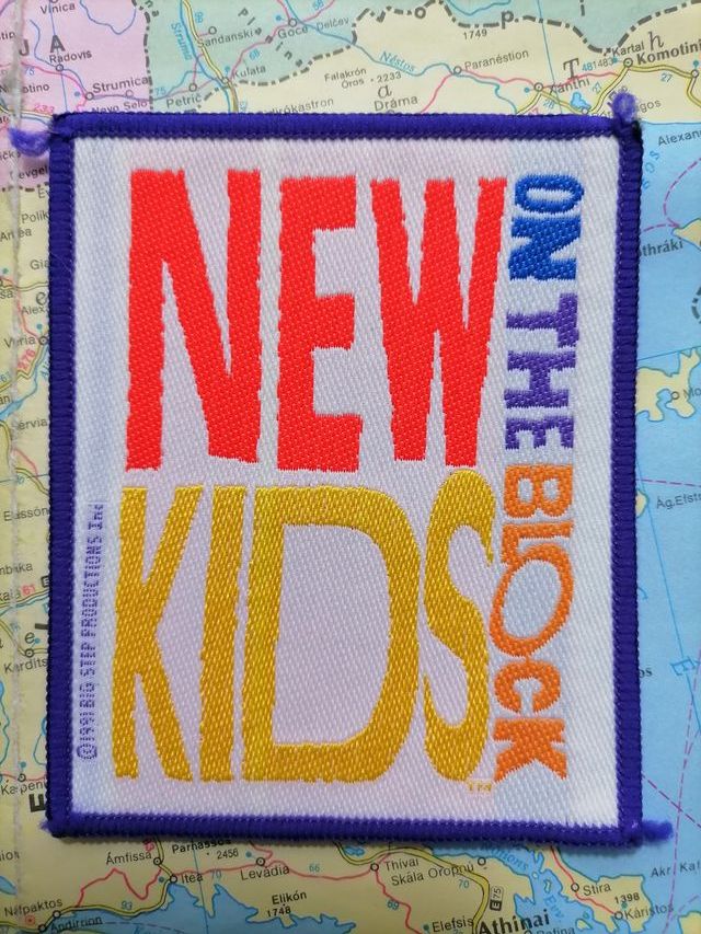 NEW KIDS ON THE BLOCK , Vecchia Patch 1991