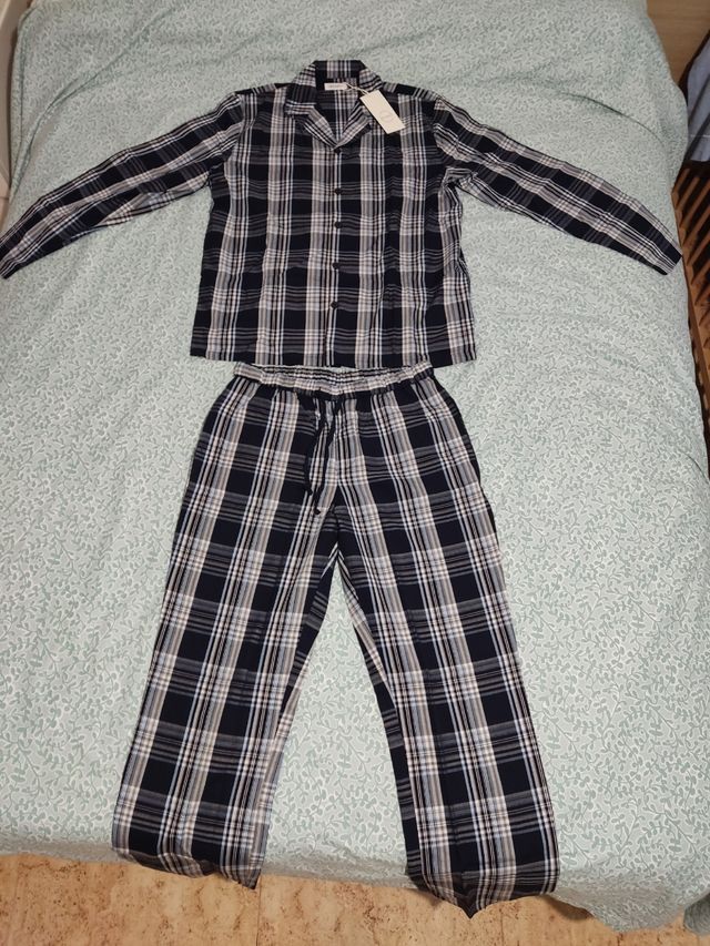 Pijama hombre 100% algodón