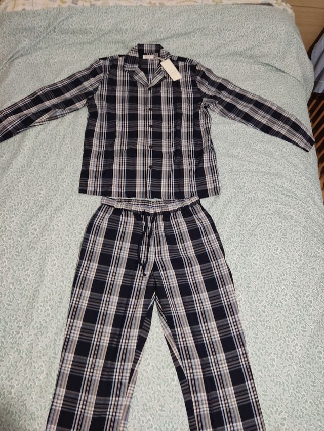 Pijama hombre 100% algodón