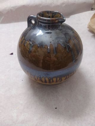 Jarron artesanal para lampara