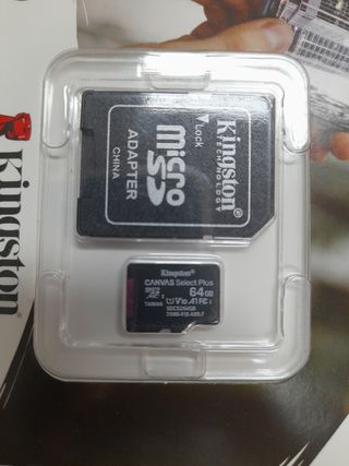 Tarjeta de memoria 64Gb