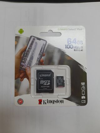 Tarjeta de memoria 64Gb